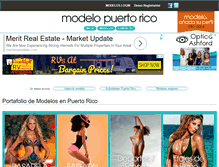 Tablet Screenshot of modelopuertorico.com